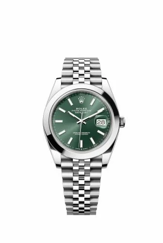 Rolex Datejust 41 Stainless Steel Smooth / Jubilee / Green 126300-0020 (M126300-0020)